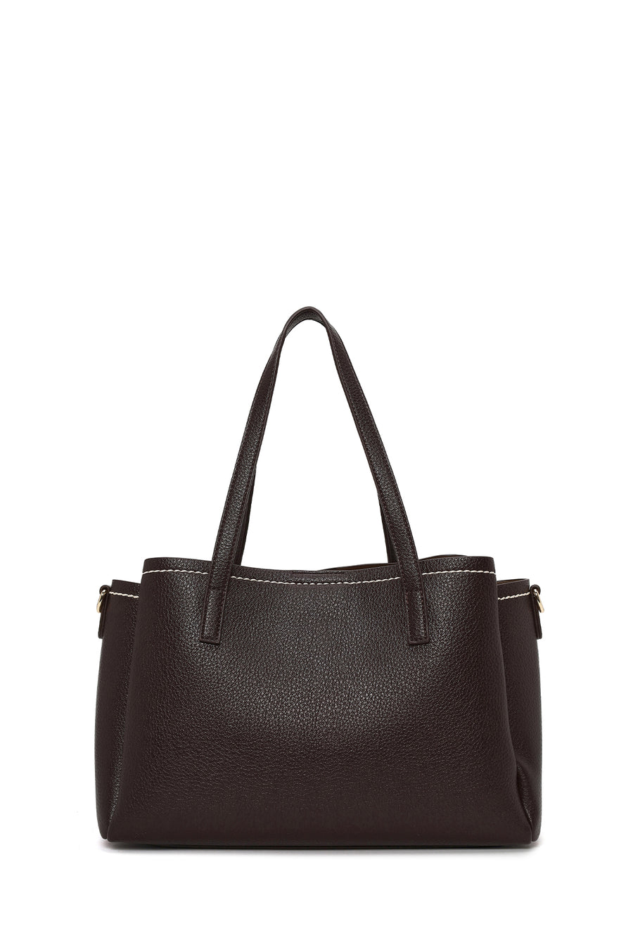 Woman Brown Long-Strap Shoulder Bag