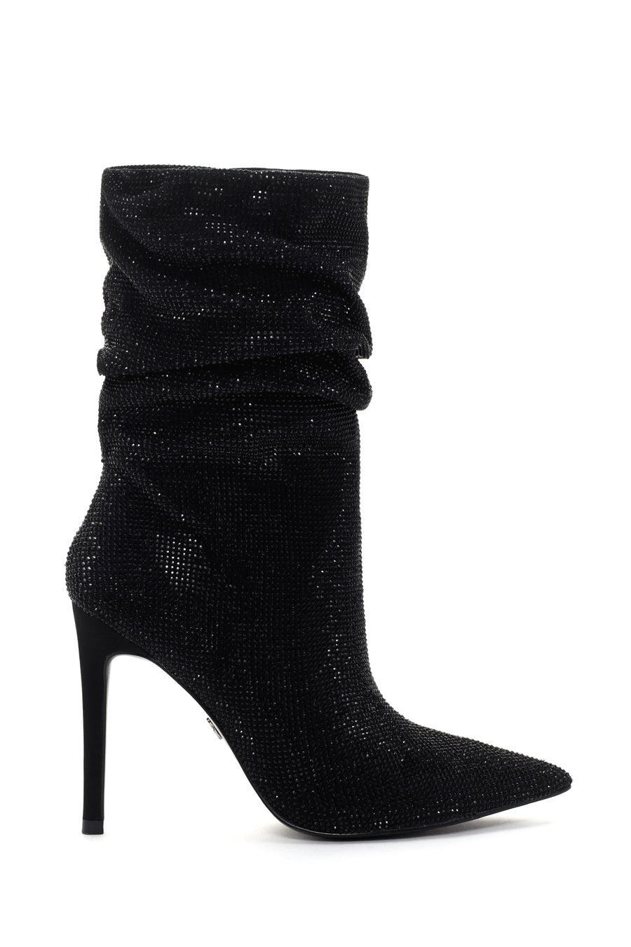 Women's Black Thin Heeled Stone Boots 23WFD4400TS | Derimod