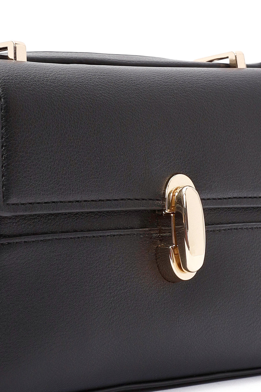 Women's Black Long Strap Crossbody Bag