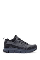 Skechers Men's Grey Summits Lace-Up Thick-Soled Outdoor Boots | Derimod