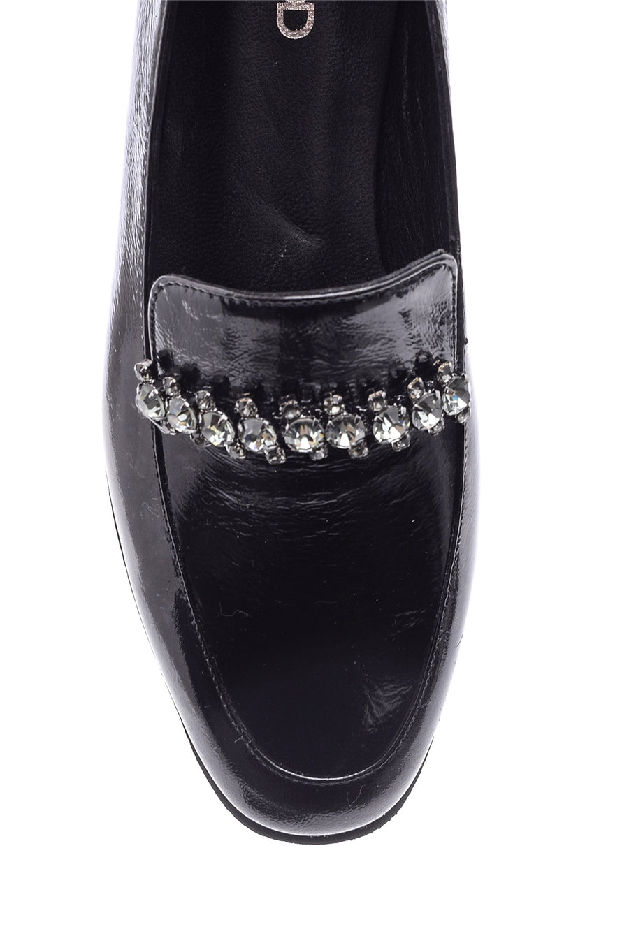 Women's Stoned Patent Leather Loafer