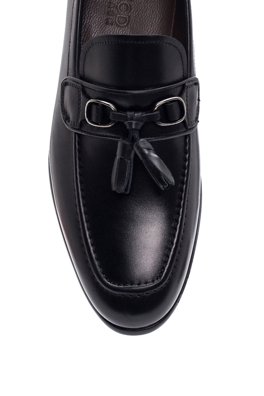 Men's Black Leather Classic Loafer