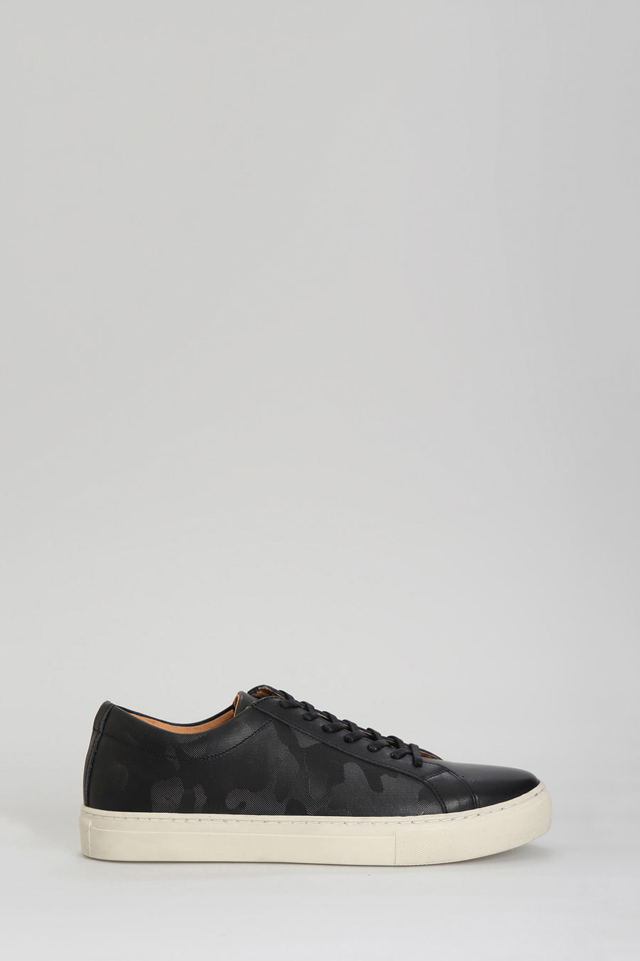 Kamuflaj Desen Erkek Deri Sneaker