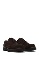 Male Brown Lace-up Suede Casual Shoes | Derimod