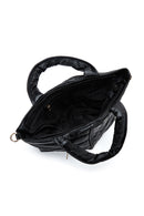 Women's Black Quilted Shoulder Bag | Derimod