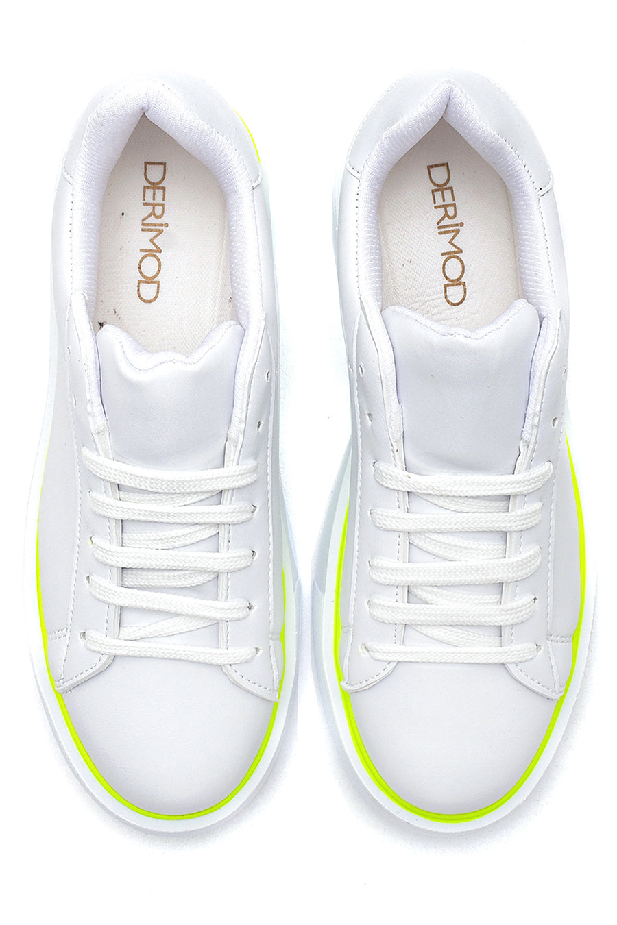 Kadın Neon Detaylı Sneaker