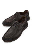 Male Anthracite Lace-up Suede Casual Shoes | Derimod