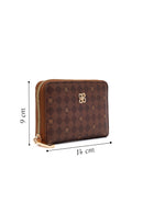 Woman Brown Printed Wallet | Derimod