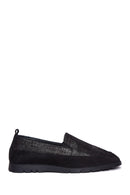 Kadın Siyah Deri Comfort Loafer | Derimod