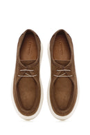 Men's Brown Lace-Up Suede Leather Casual Shoes | Derimod