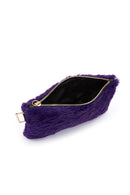 Women's Purple Plush Portfolio Bag | Derimod