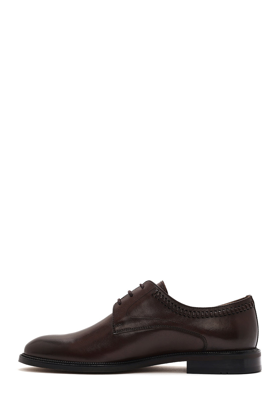 Men's Brown Laced Leather Classic Shoes