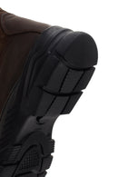 Men's Brown Leather Outdoor Boots | Derimod