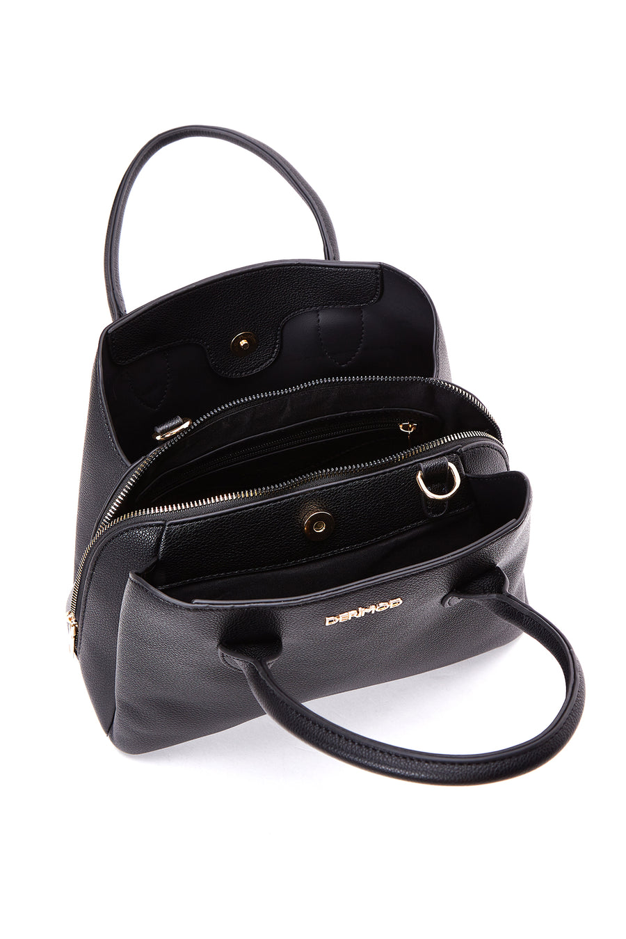 Women's Black Long Strap Shoulder Bag