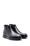 Men's Leather Casual Zipper Boots | Derimod