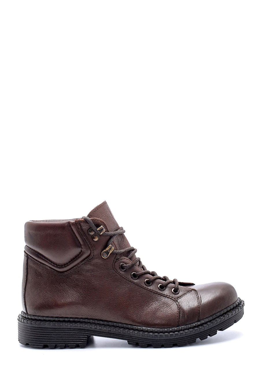 Men's Leather Buckle Detailed Casual Boots 20WFD3466FT | Derimod