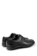Camper Men's Black Atom Work Leather Casual Shoes | Derimod