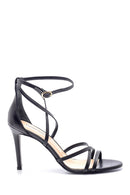 Women's Leather Heeled Sandals | Derimod