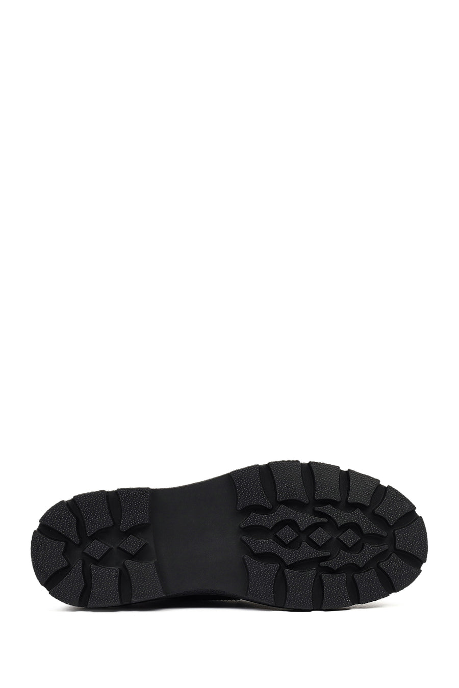 Men's Black Lace-Up Leather Casual Shoes