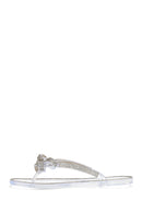 Women's Transparent Jelly Stone Slippers | Derimod