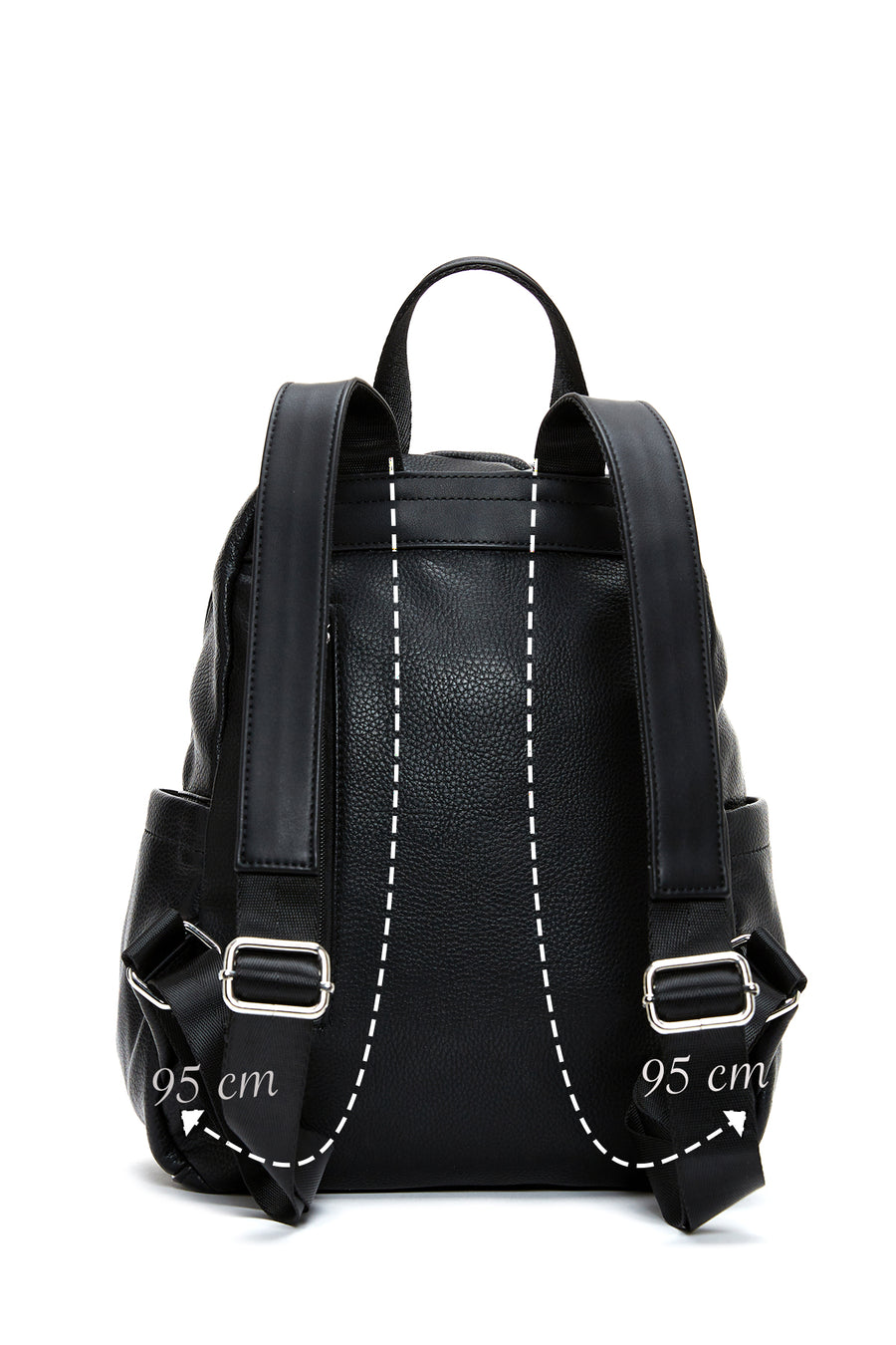 Women's Black Casual Backpack