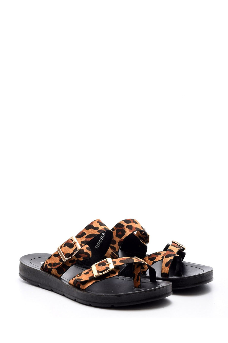 Women's Leopard Patterned Slippers
