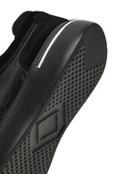 Men's Black Thick-Soled Leather Sneaker | Derimod