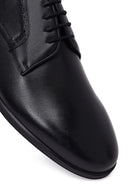 Male Black Lace-up Leather Casual Shoes | Derimod