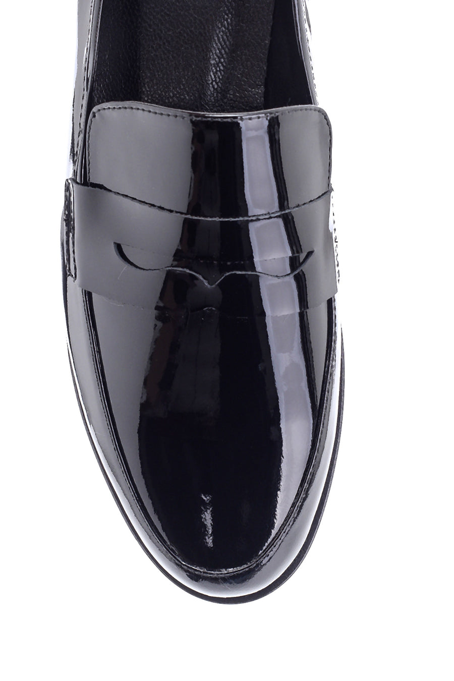 Women's Leather Patent Leather Loafer