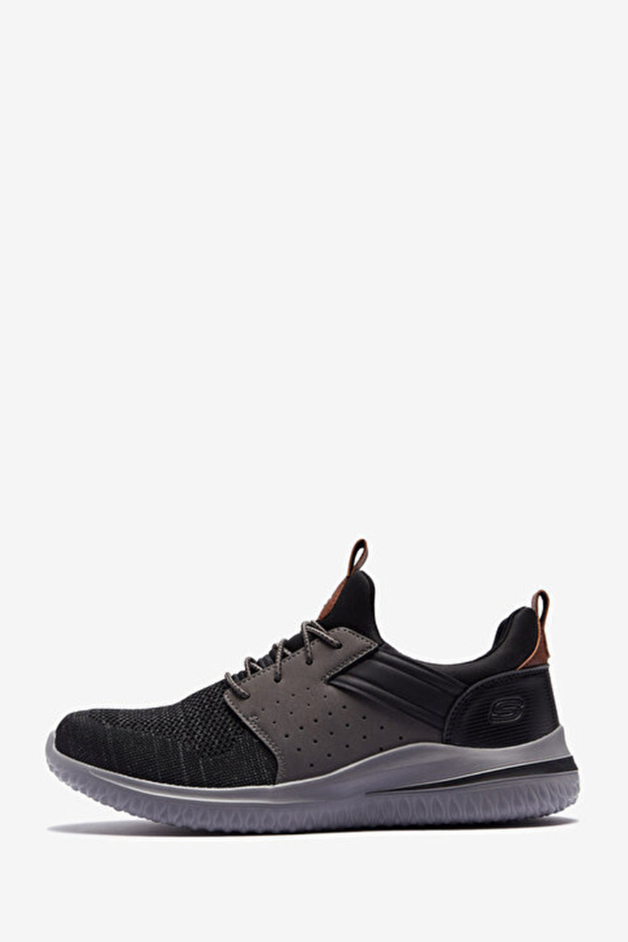 Skechers Men's Black Delson 3.0 Sneaker