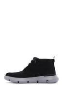 Skechers Men's Black Nubuck Boots | Derimod