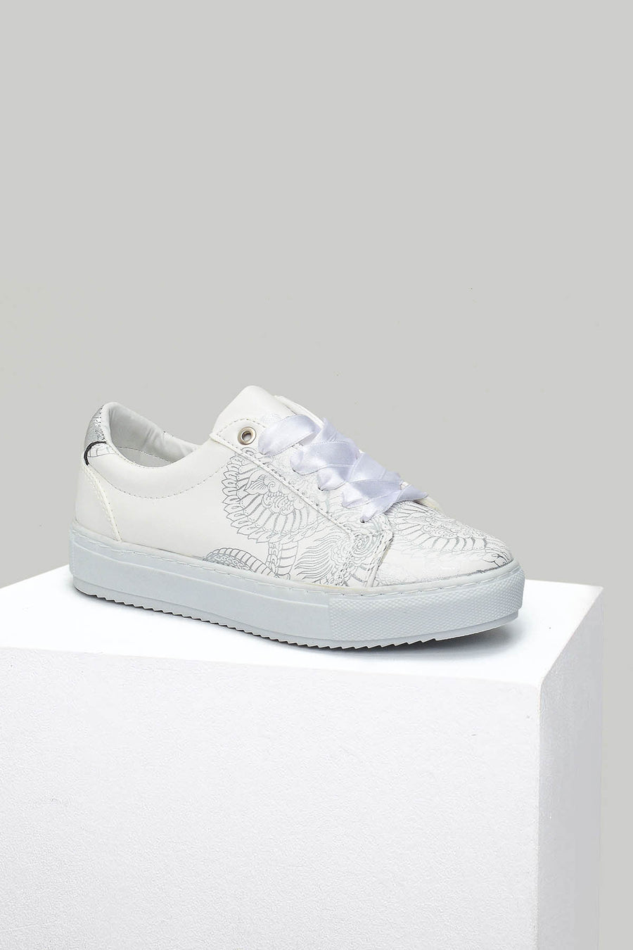 Patterned Women's Sneaker 18SFE170118 | Derimod