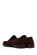 Erkek Kahverengi Süet Deri Casual Loafer | Derimod