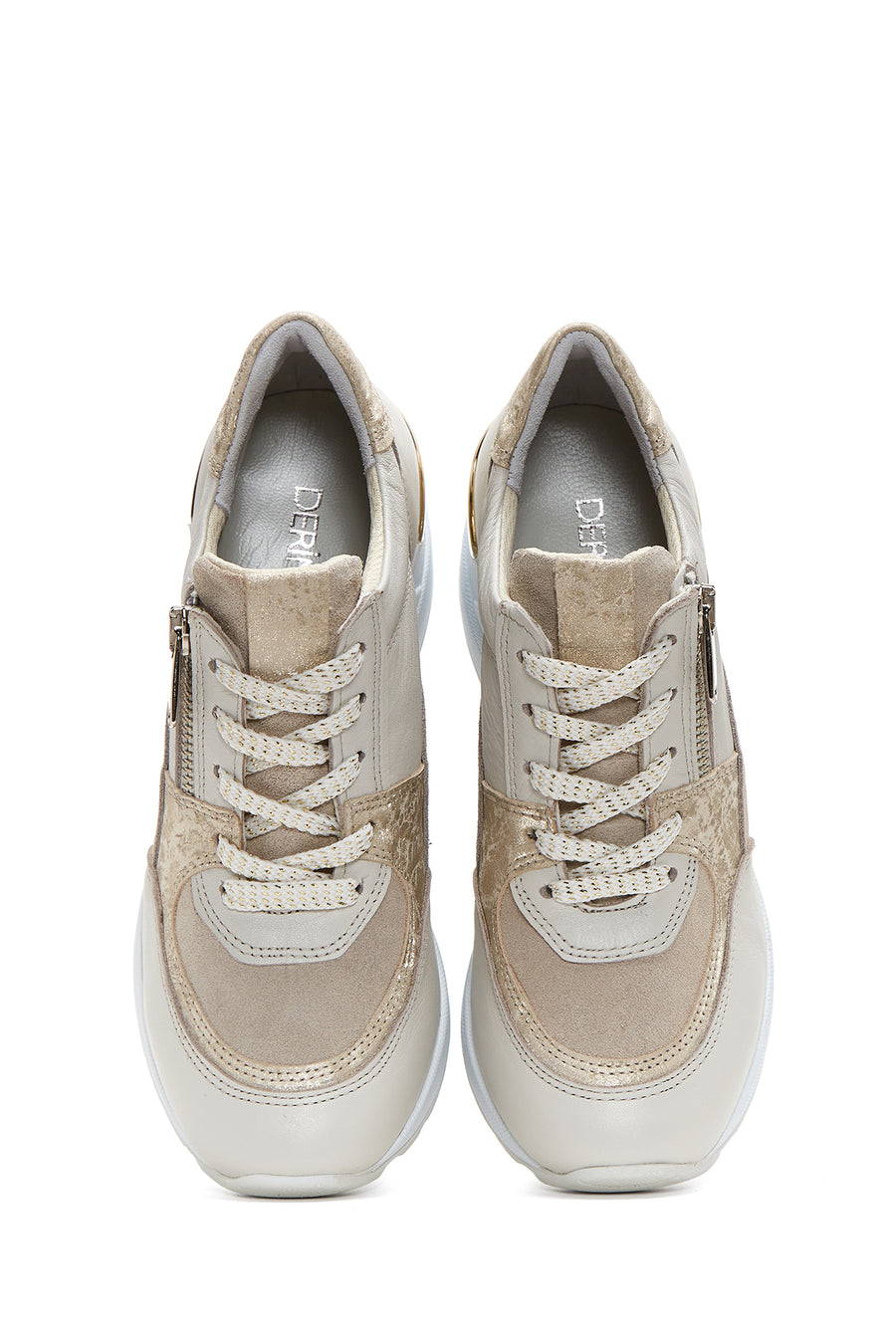 Kadın Deri Yüksek Taban Sneaker