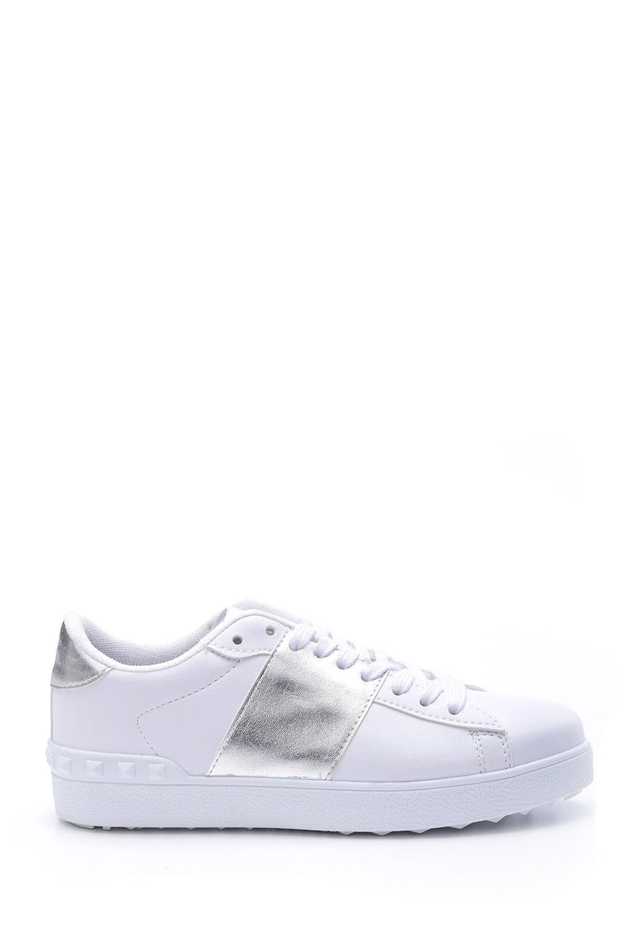 Women's Silver Detailed Sneaker 19SFE247714 | Derimod