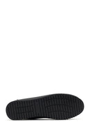Kadın Siyah Tokalı Loafer | Derimod
