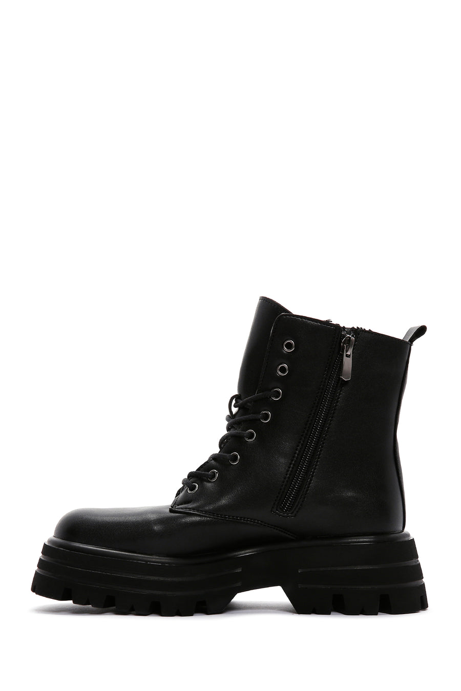 Women's Black Thick Soled Boots