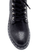 Women's Snakeskin Patterned Boots | Derimod