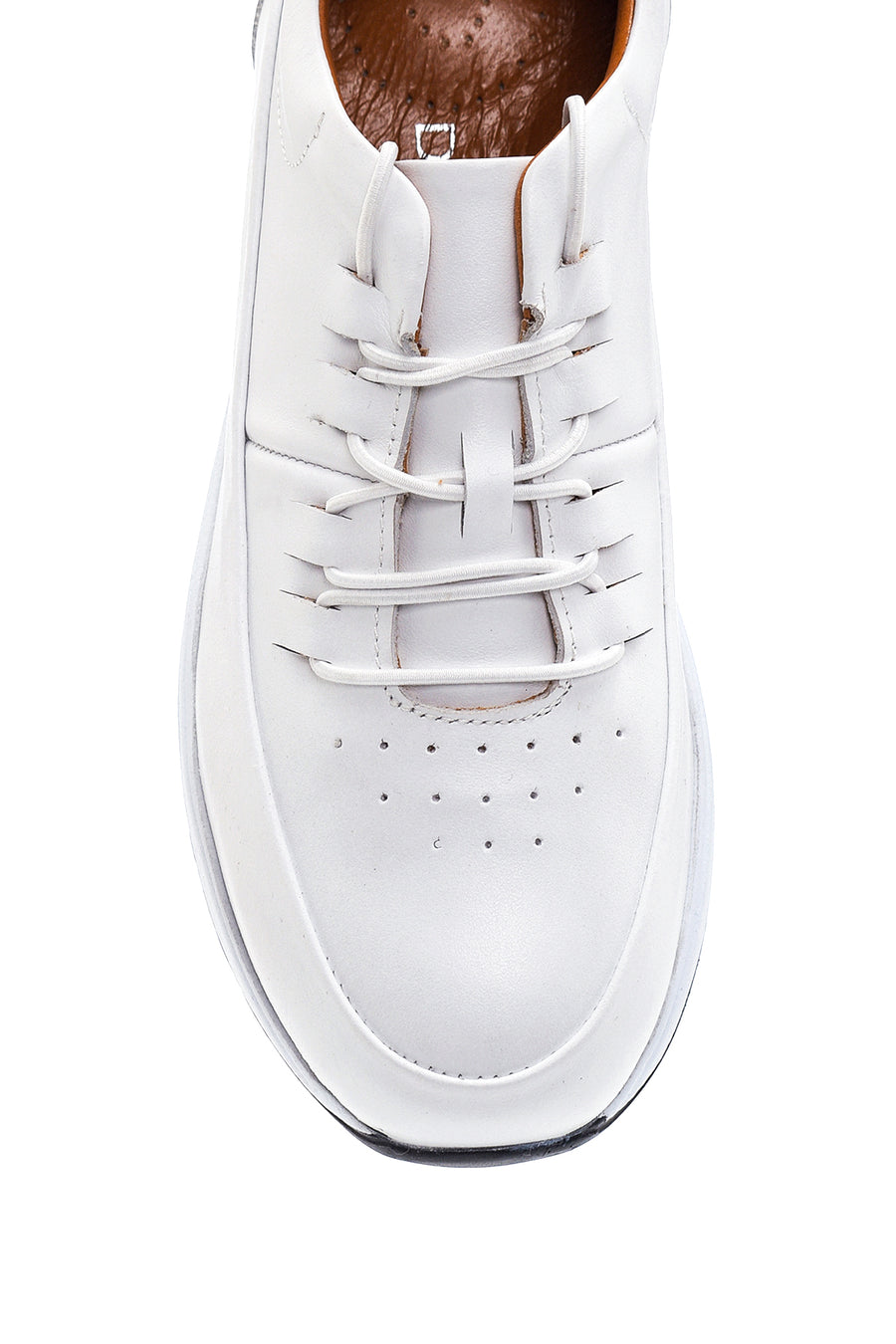 Women's Leather Wedge Heel Shoes