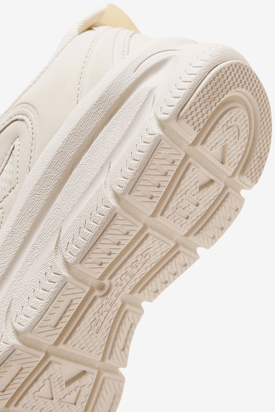 Skechers Women's White Modern D'lux Lace-up Sneaker