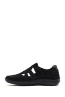 
Men's Black Nubuck Leather Casual Shoes
 | Derimod