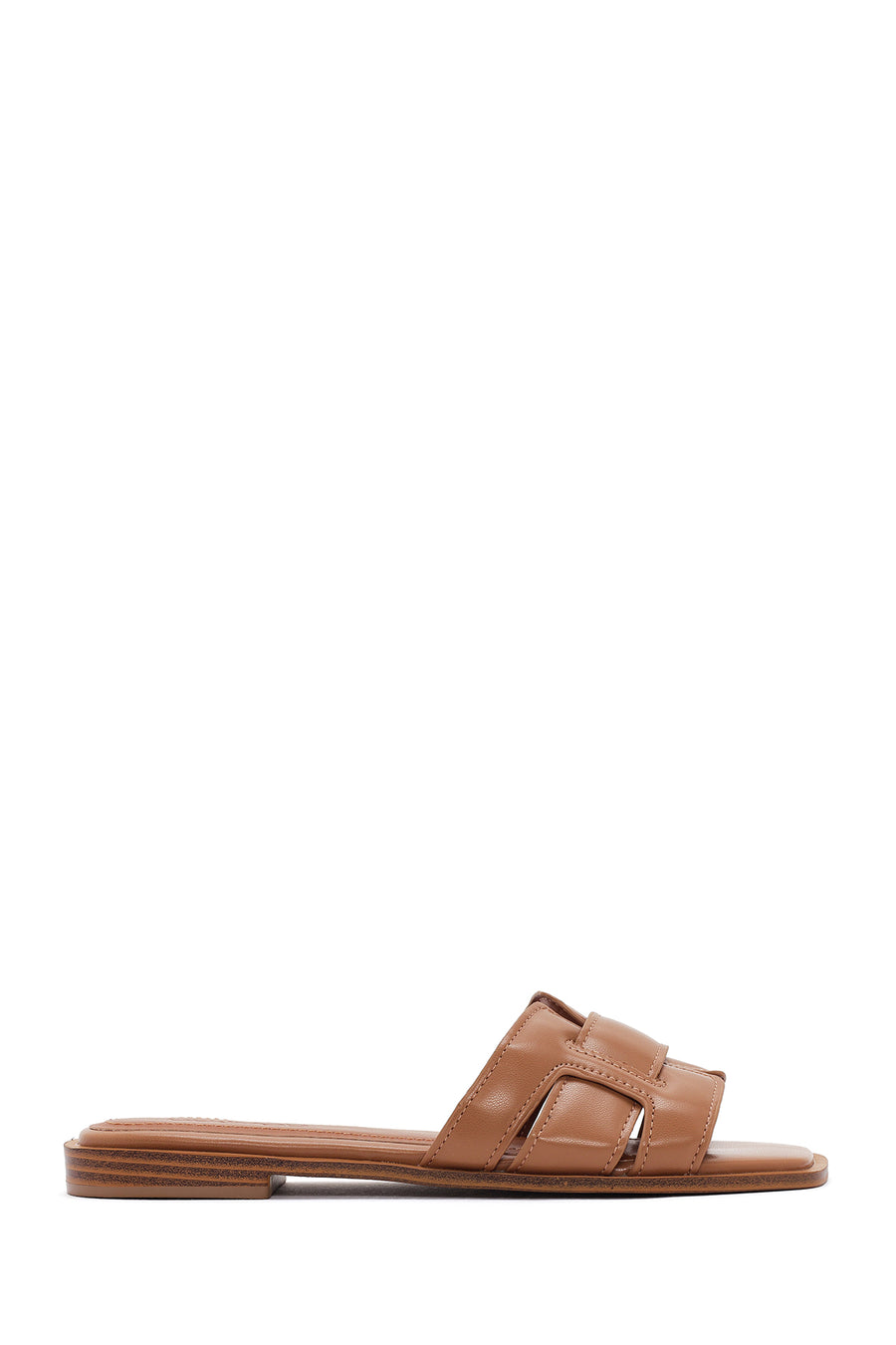 Women's Tan Slippers 25SFE480318 | Derimod