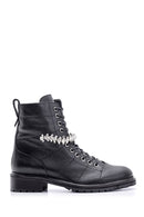 Women's Stone Leather Boots | Derimod