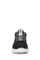 Geox Kadın Siyah Spherica Bağcıklı Kumaş Sneaker | Derimod