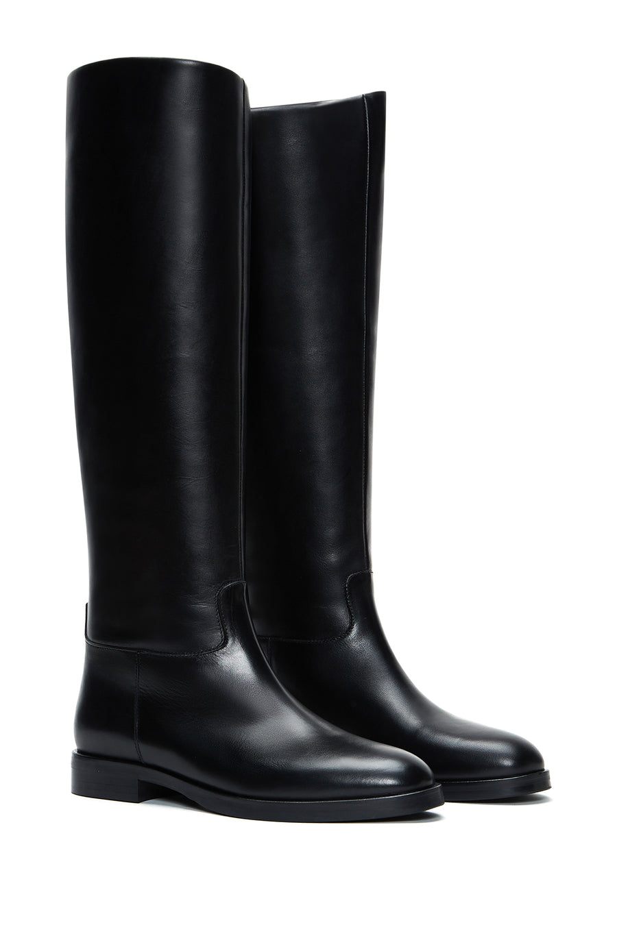 Women's Black Leather Boots