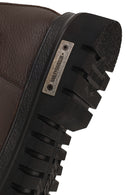 Harley Davidson Male Brown 12011 Thick-Soled Leather Chelsea Boots | Derimod