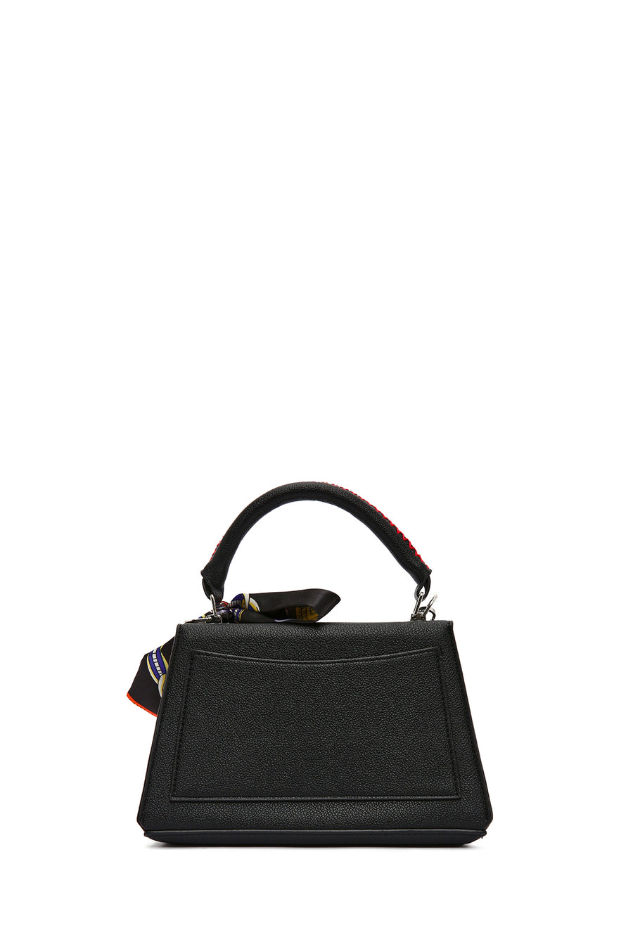 Woman Black Long Strap Classic Shoulder Bag