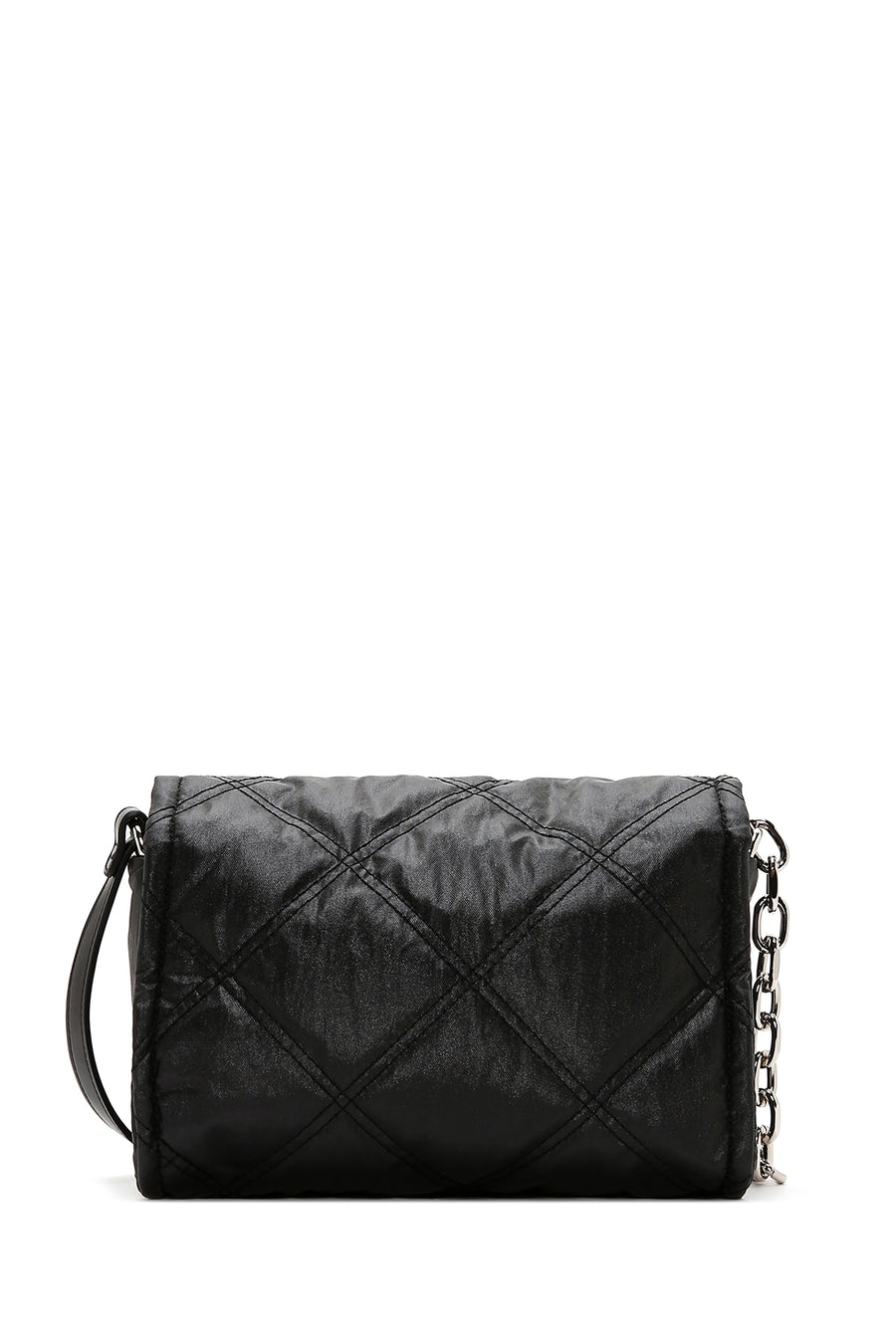 Women's Black Quilted Shoulder Bag