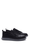 Men's Leather Perforated Sneaker | Derimod