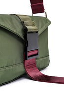 Women's Green Long Strap Mini Fabric Crossbody Bag | Derimod